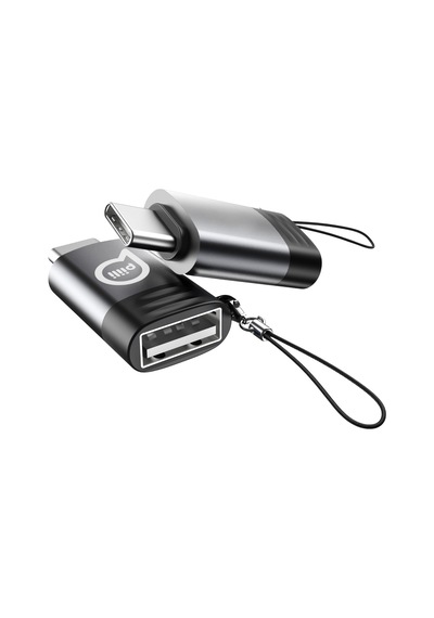 Piili Type-c - Usb Otg Jt201 Dönüştürücü Gri