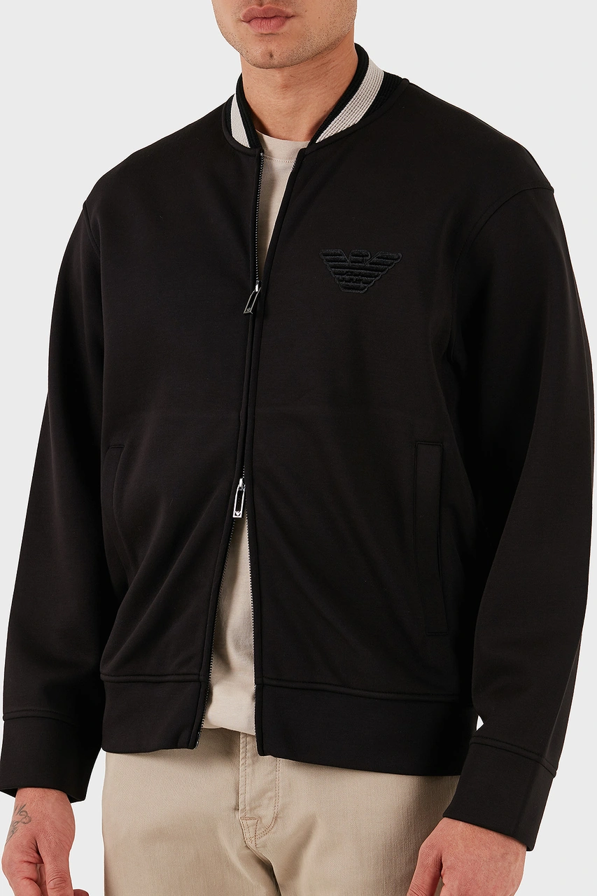 Emporio Armani Erkek Sweat Em002877 Af17545 Uc001 Siyah Siyah