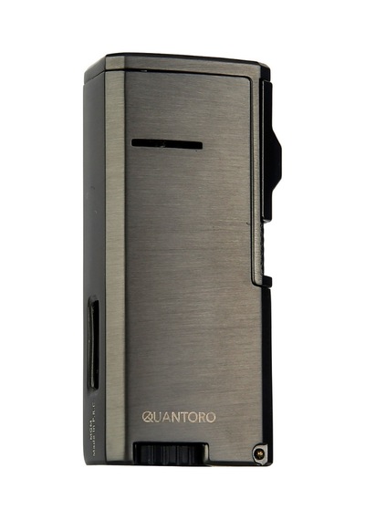 Quantoro 3 Torch Pürmüz Delicili Gunmetal Metal Puro Çakmağı - Trz1073