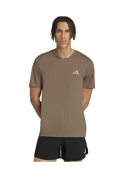 Adidas Erkek T-shirt Run Ess Tee M Kf5311 Bej