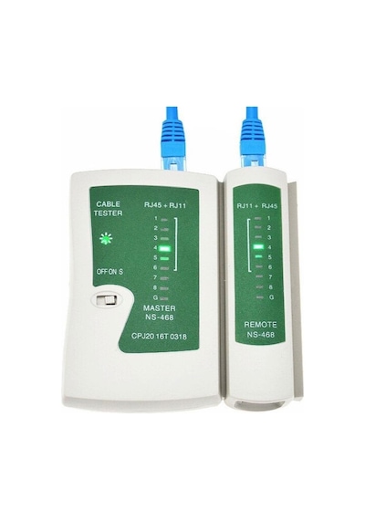 Standart Rj45/rj11 Lan Tester Test Cihazı