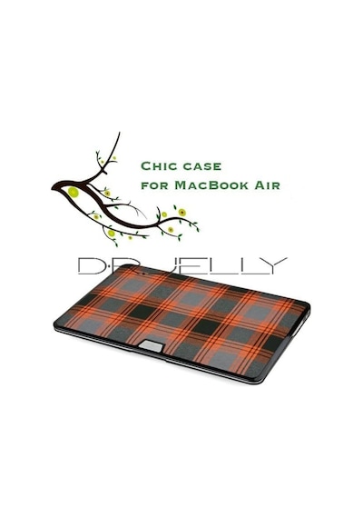 Macbook Air 11" Case Desenli Kılıf Eski 2016 Model