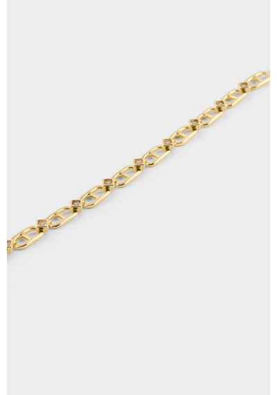 Defacto Reis X DeFacto Taşlı Gold Bileklik G4175AXNS
