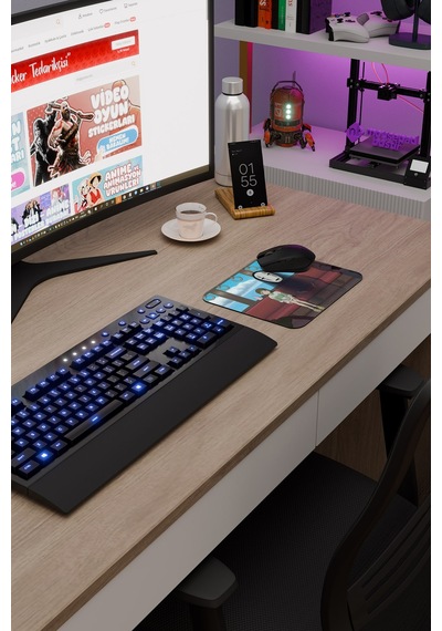 Spirited Away Kaymaz Dikişli Kauçuk Oyuncu Mousepad V4 - 22x18 Gaming Mouse Pad Fare Altlığı
