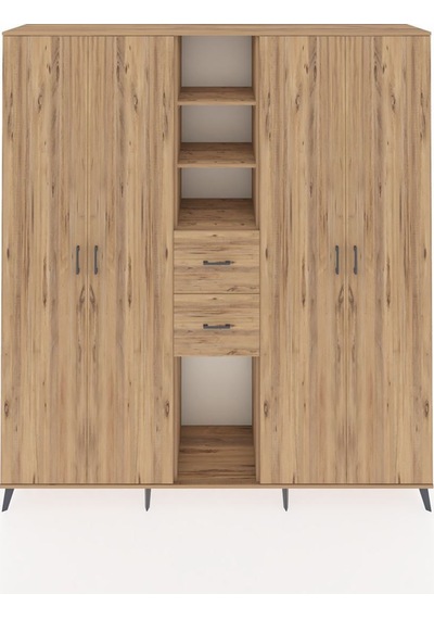 Hyperion Dolap 15 Raflı 2 Çekmeceli 4 Kapaklı 220x44x243 Çam-çam/çam Atlas Çam/atlas Çam Hyperion Dolap 15 Raflı 2 Çekmeceli 4 Kapaklı 220x44x243 Çam-çam/çam Atlas Çam/atlas Çam