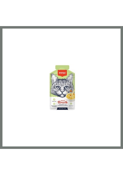 Wanpy Tavuk Etli Bal Kabaklı Ve Havuçlu Tahılsız Kedi Çorbası 50 Gr Mmbz