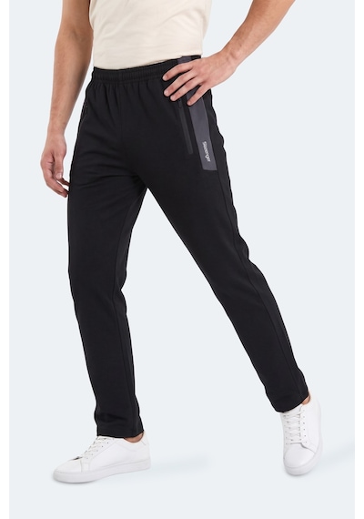 Slazenger Karla Siyah Erkek Eşofman Altı
