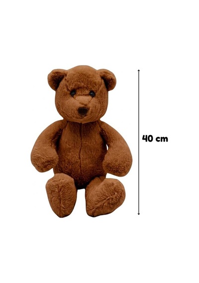 Selay Toys Pelüş Nordik Kahverengi Ayıcık 40 Cm 1109
