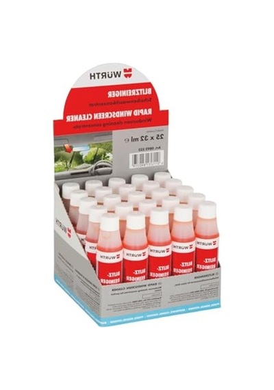 Konsantre Cam Suyu Temizleme Sabunu, 32 Ml, 25 Adet Paket Açık Gri