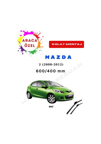 Mazda 2 Silecek 2008-2012
