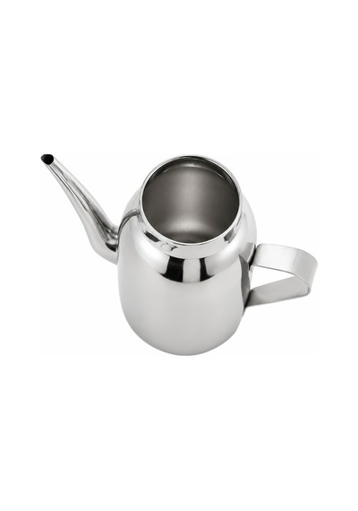 Komple Çelik Ufak Gümüş Renk 560 Ml Yağdanlık Sosluk Ve Sirkelik Cin995by