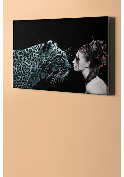 Webstyle Sayılarla Boyama Seti Kasnaklı Vahşi Ve Güzel 2 60 X 75 Cm