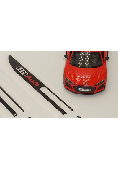 Audi Q5 Logo Yan Çamurluk 3M 3D Damla Silikon Yeni Nesil Logo Amb