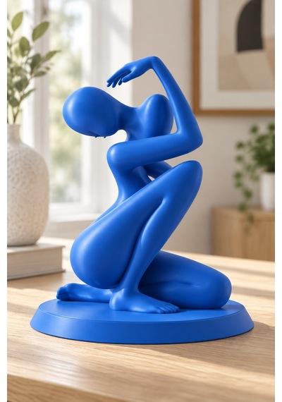 Zarif Soyut Silüet Figürlü Dekoratif Biblo 78216315