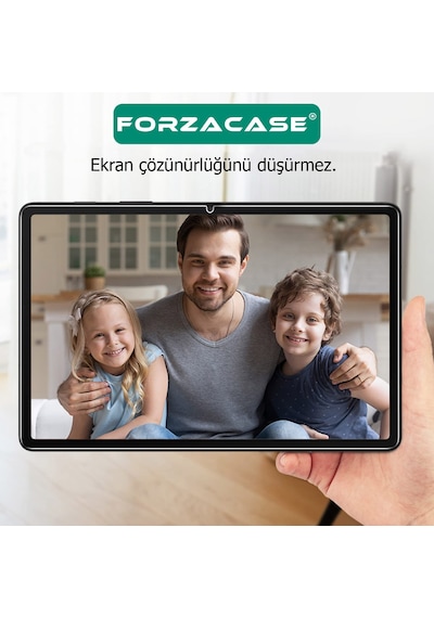 Forzacase Apple Uyumlu iPad Air 11 2024 11 İnch İle Temperli Kırılmaz Cam Ekran Koruyucu - Fc021