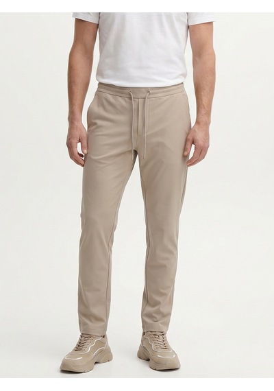 Bej Formunu Koruyan Slim Fit Jogger 100736