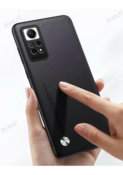 Xiaomi Redmi Note 12 Pro 4g Kılıf Kamera Korumalı Pu Deri Kapak