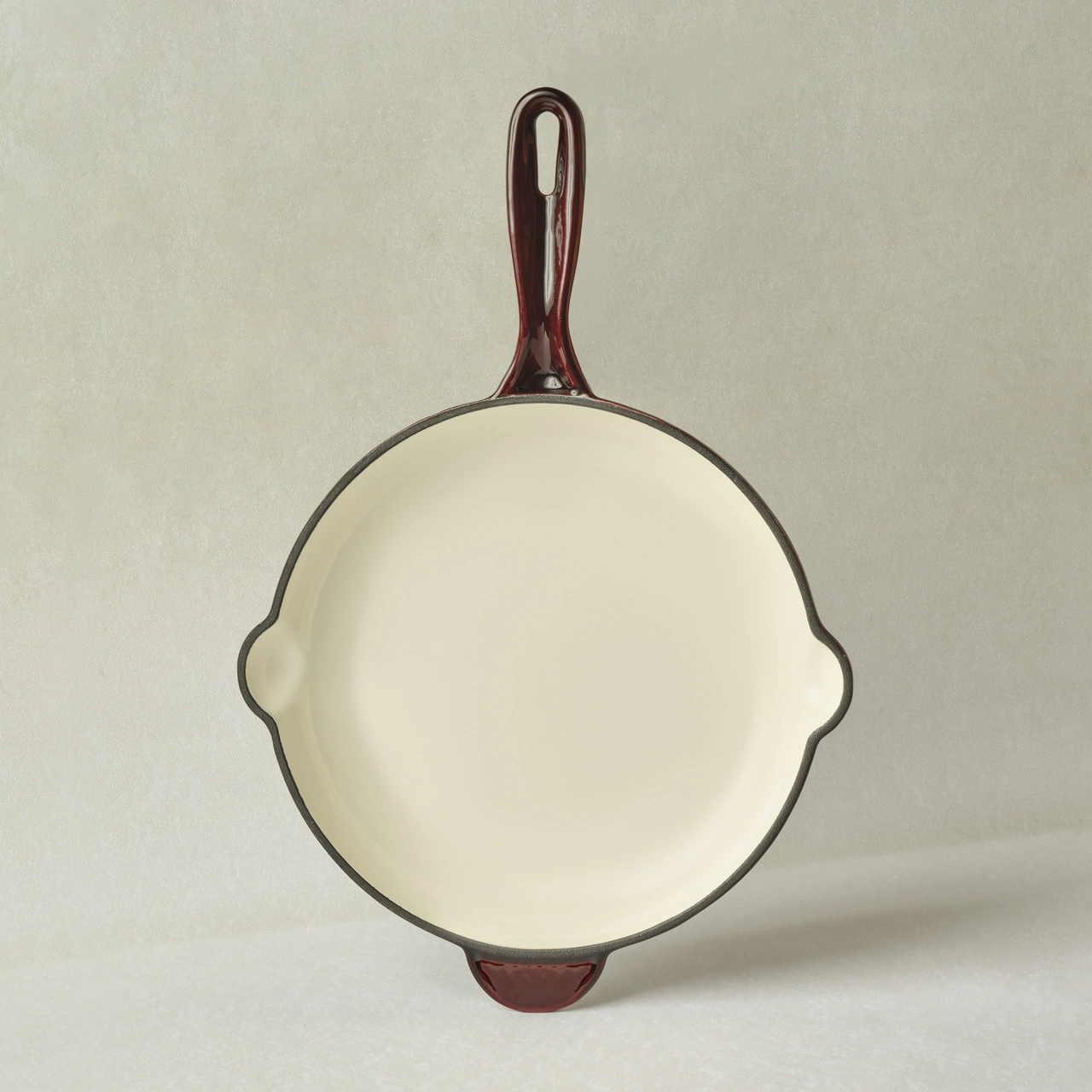 Karaca Heritage Demir Döküm Emayeli Tava Kırmızı 26 Cm Kırmızı