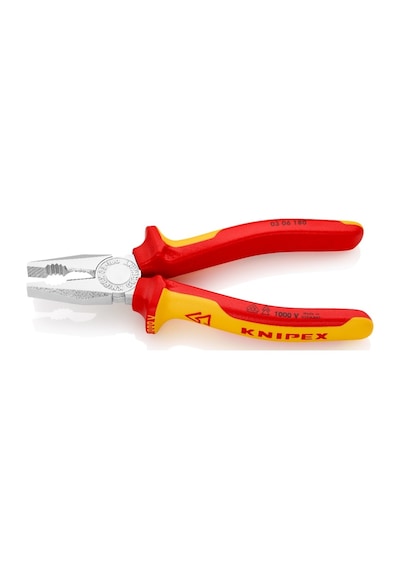 Knipex 0306180 Vde 1000V İzoleli Elektrikçi Kombine Pense 180 MM