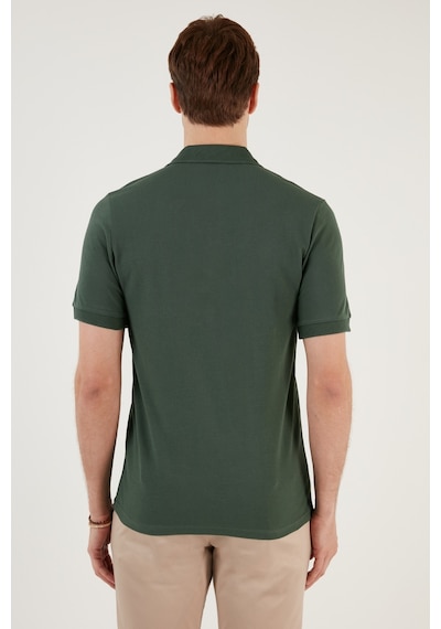 Buratti Pamuklu Regular Fit Düğmeli Erkek Polo Yaka T Shirt 5902739 Nefti