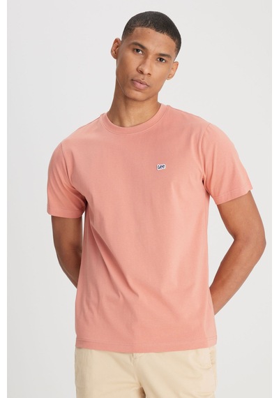 Lightweight Ss Small Logo Pembe Erkek Kısa Kol T-shirt