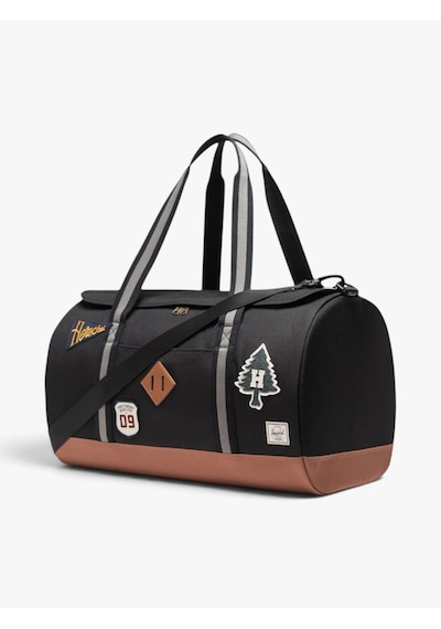 Herschel Heritage Duffle Su İtici Kumaş Seyahat Ve Spor Çantası, 40 L Uniseks Siyah Çanta - 11385