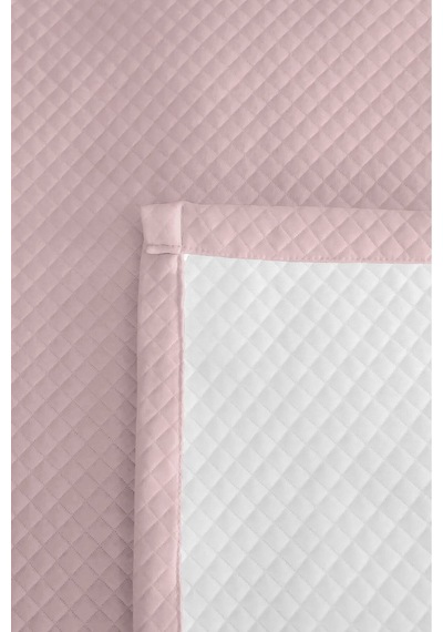 Pudra Minimal Genç Odası Tek Kişilik Pike Takımı - Modern Kapitone Bej 160x220 Cm Yatak Örtüsü Sabahçı Kuşluk Dokunuşu