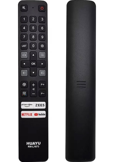 Tcl Rm-l1673 V2 Netflix - Prime Video - Tcl Chanel - Youtube Tuşlu Tcl Lcd Led Tv Kumanda
