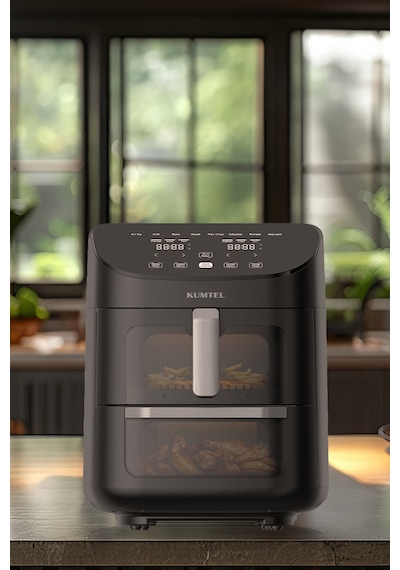 Kumtel Fastfryer HAF-11 Çift Hazneli Hava Fritözü