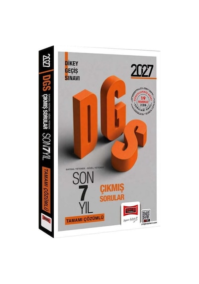 Yargı Yayınları 2027 Dgs Sayısal Sözel Yetenek Tamamı Çözümlü Son 7 Yıl Çıkmış Sorular