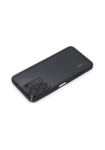 Xiaomi Redmi 13c Kılıf Razer Lensli Silikon - Siyah