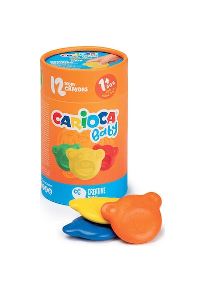 Carioca Teddy Bebek Crayons 12 Li 1+yaş 43957 Çok Renkli