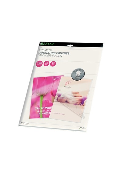 Leitz 7489 Laminasyon Poşeti A3 / 125 Mikron 25 Li Paket