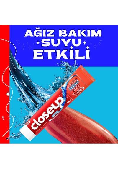 Close Up Günboyu Ferah Nefes Fresh Blast 50 Ml 4 Adet Beyazlık