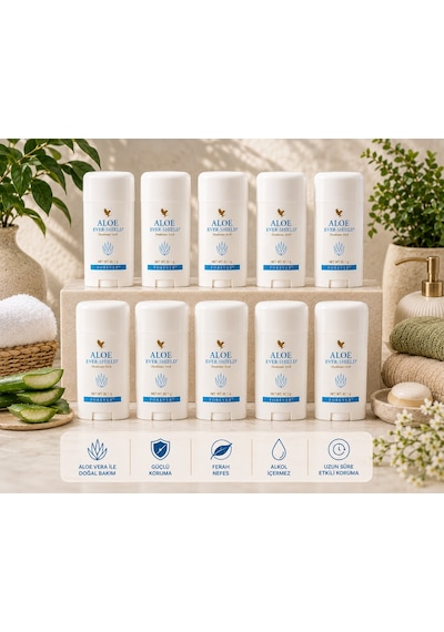 Forever Aloe Ever - Shield Kadın Stick Deodorant 10 x 92 G