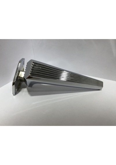 Tokyo Metal Ayak 16cm Krom Komidin Koltuk Puf Komidin Dolap Modern Tv Ünite Mobilya Ayağı Gümüş Krom