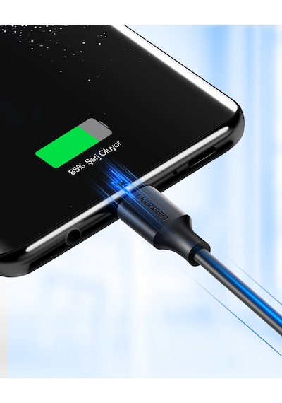 Ugreen Usb-c - Usb-a 3a Qc Hızlı Şarj Kablosu, 2 M, Siyah, 60118