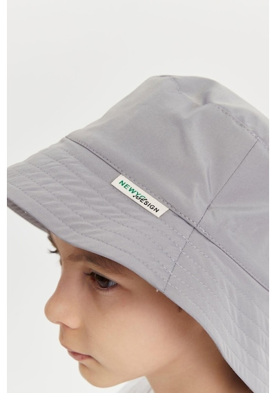 Benitto Kids Erkek Çocuk Desenli Bucket Şapka 7006-gri
