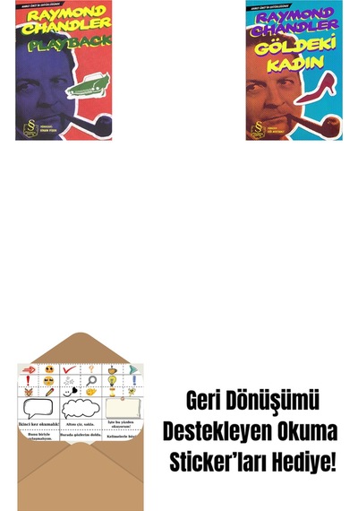 Playback Cep Boy + Göldeki Kadın Cep Boy + Okuma Sticker'ları