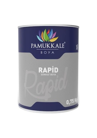Pamukkale Rapid Boya 0.75 Kg Antrasit Gri Ral 7016