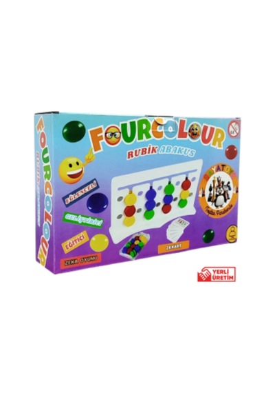 Four Colour Game Zeka Strateji Görsel Algı Aile Kutu Oyunu