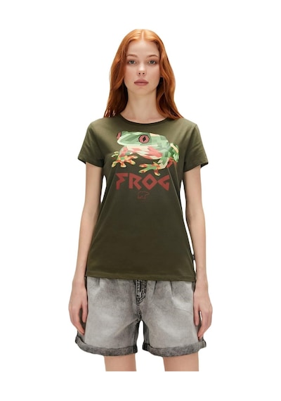 Bad Bear 23.03.07.005-C70 Frog Kadın T-Shirt 001