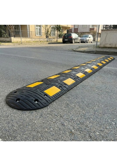 Kauçuk Hız Kesici Set Kapaklı, Yol Kasisi 5,5 Metre - Eko-3946
