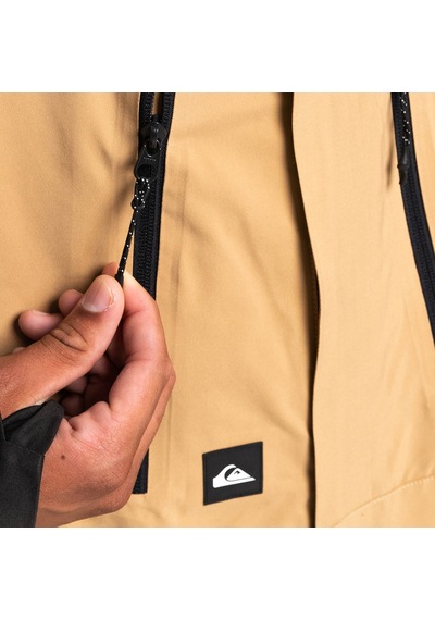 Quıksılver Quiksilver Altostratus Stret Gore-tex Bib Erkek Kahverengi Snowboard Pantolonu Cld0 Hardal