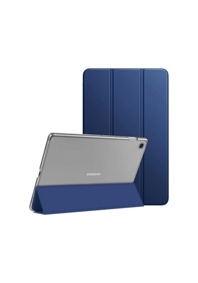 Samsung Uyumlu Galaxy T290 T295 T297 Tablet Kılıfı Standlı Arkası Şeffaf Koruyucu Pu Deri Kapak Kapaklı Kılıf
