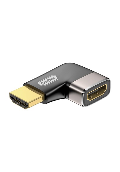 Go-des Gd-ct081 Hdtv Hdmı Adaptör 8k Hd 2.1 Versiyon Görüntü Aktarım Cihazı Siyah