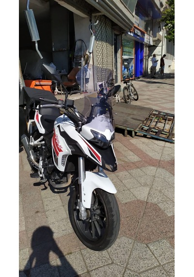 2019-23 Benelli Trk 251 Uzun Ön Cam Zeus Açık Füme 56cm 4mm Trk251
