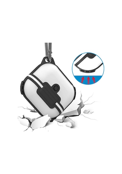 Apple Uyumlu AirPods  3. Nesil Airbag 16 Silikon 1-1 Su Geçirmez Kılıf 001