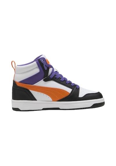 Puma Rebound V6 Mid Günlük Bilekli Spor Ayakkabı Siyah Mor Siyah Mor