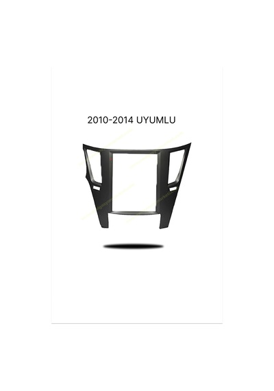 Snp Serisi Subaru Legacy 2010 - 2012 Ve Outback 2010 - 2014 Uyumlu 9.7 İnç Tesla Ekran 6-128gb Hafıza Multimedya Sistemi Ve Geri Görüş Kamerası 9.7''
